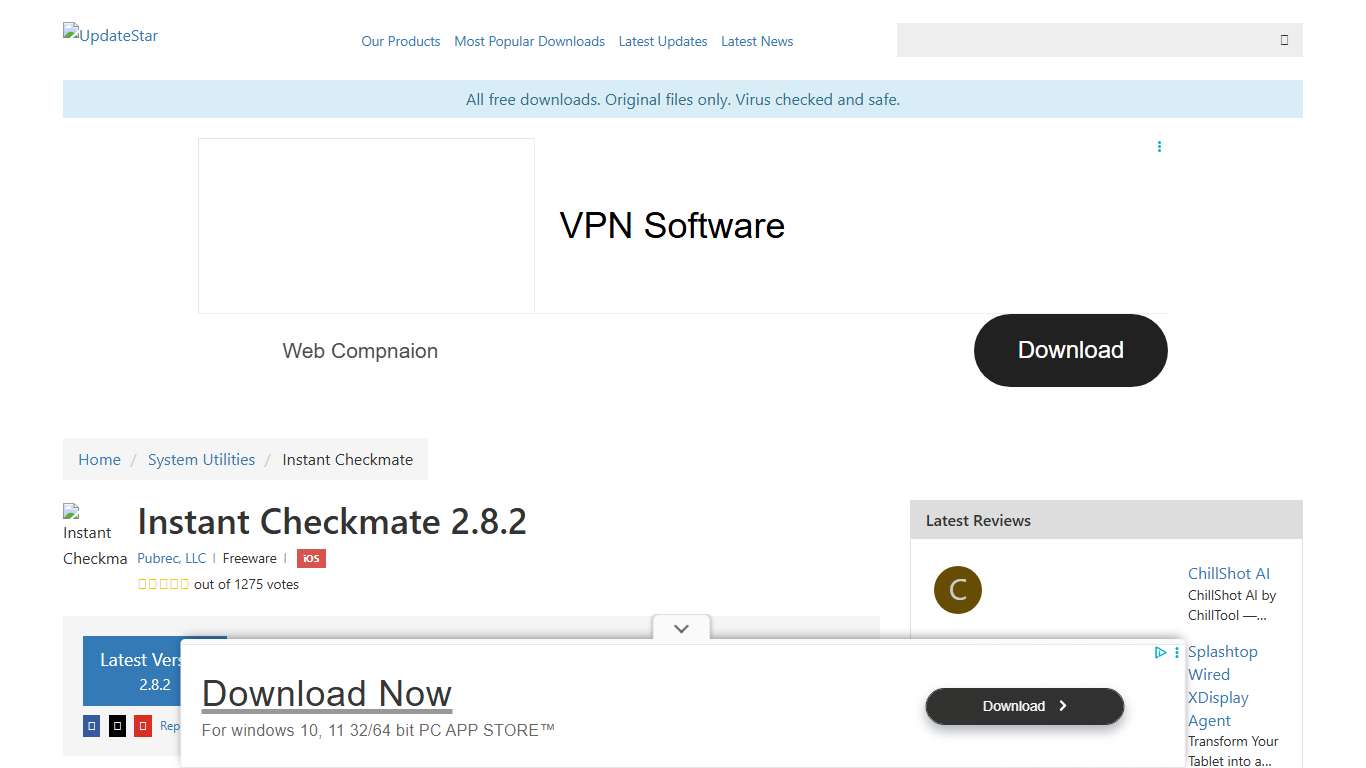 Instant Checkmate - Download